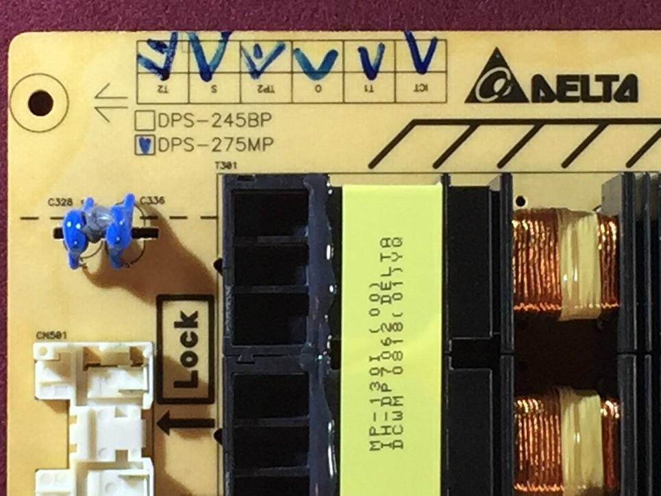 Sony KDL-46S4100 46\" LCD TV Power Supply DPS-275MP